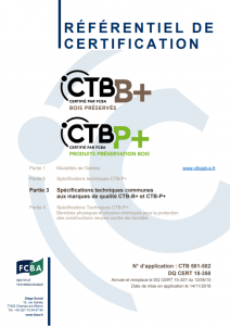 SPECIFICATIONS TECHNIQUES COMMUNES CTB-B+ & CTB-P+